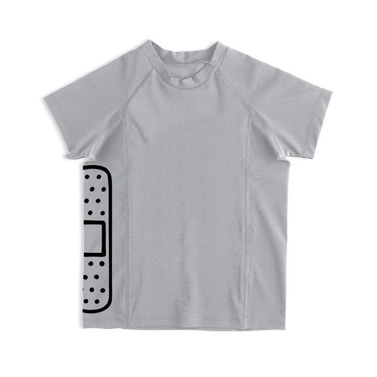 NUNUNU Ice Grey Bandaid Rashguard