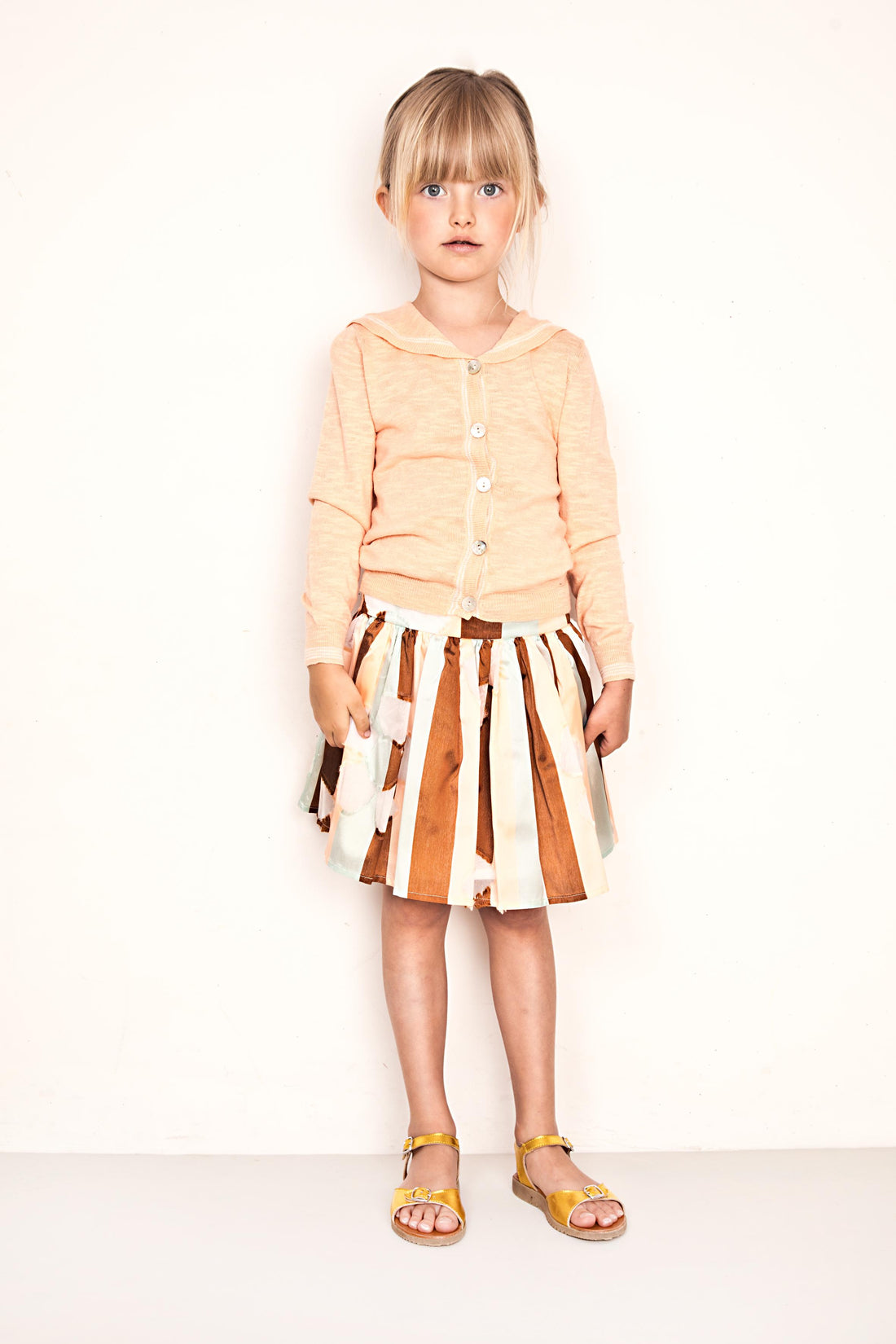 Morley Apricot Candy Ferrari Skirt