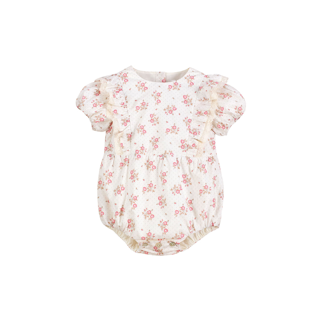 Cera una volta Pink Flower Nina Romper