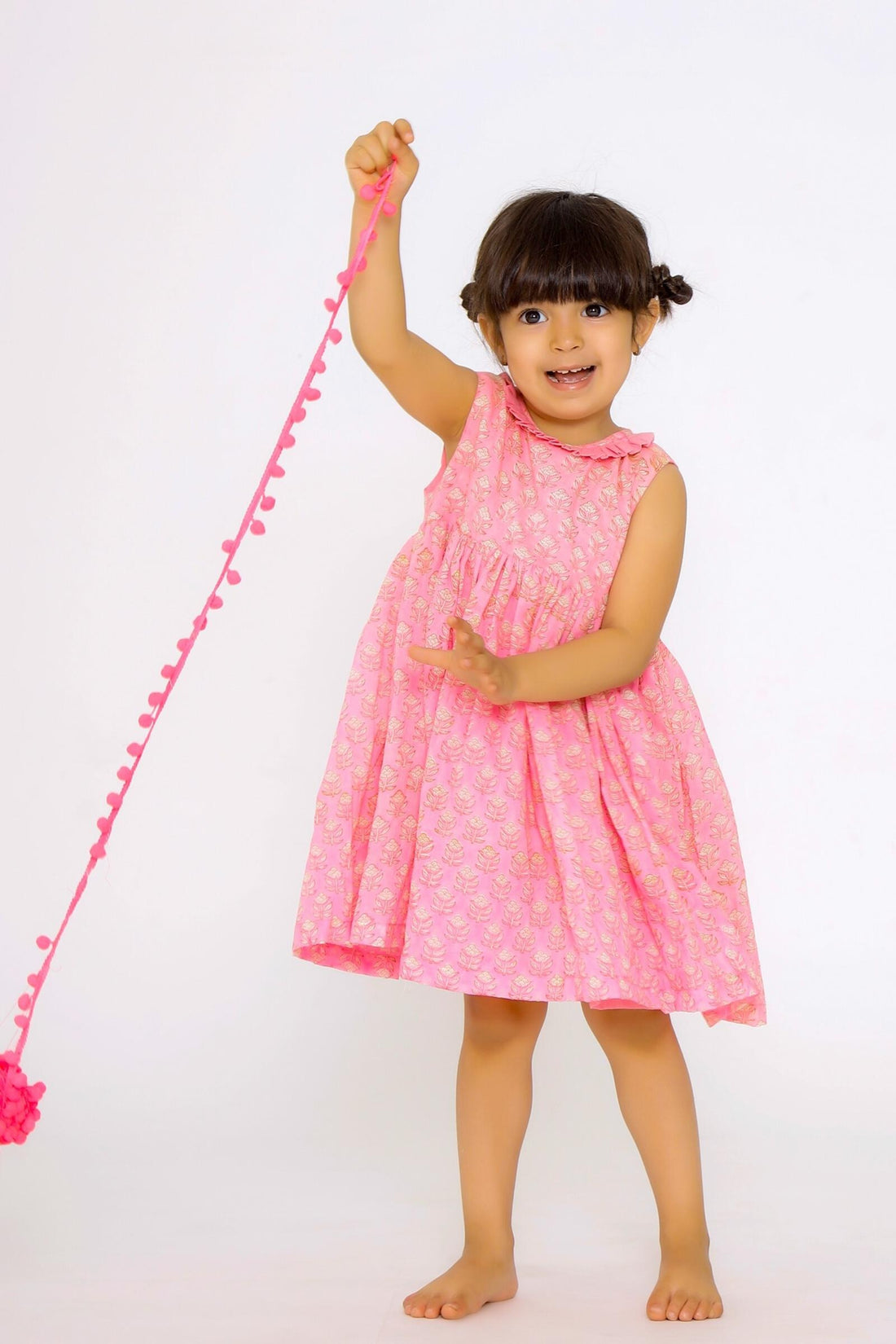 Paisley Magic Flamingo Pink Nina Dress
