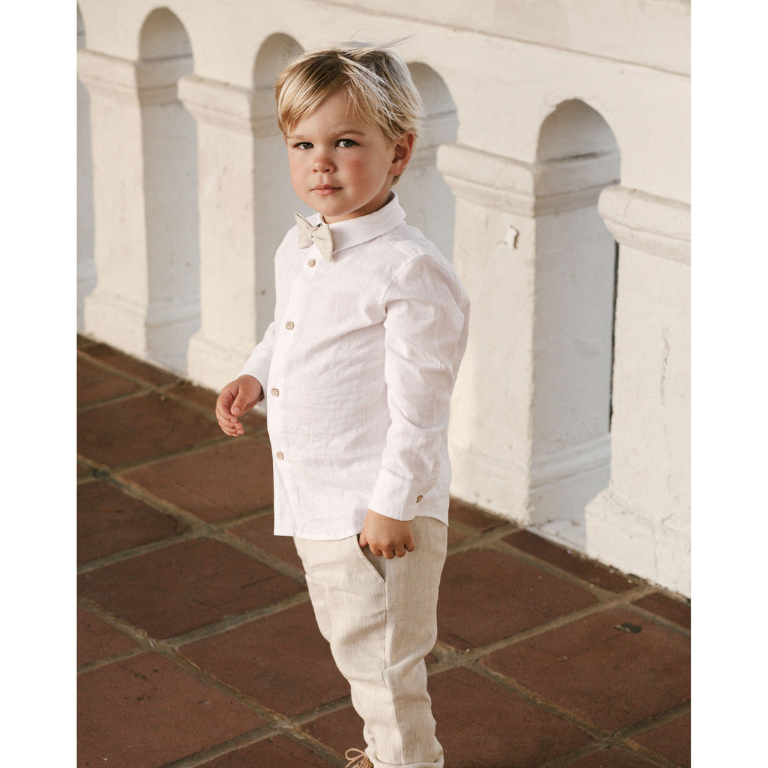 Noralee Harrison Button Down | White