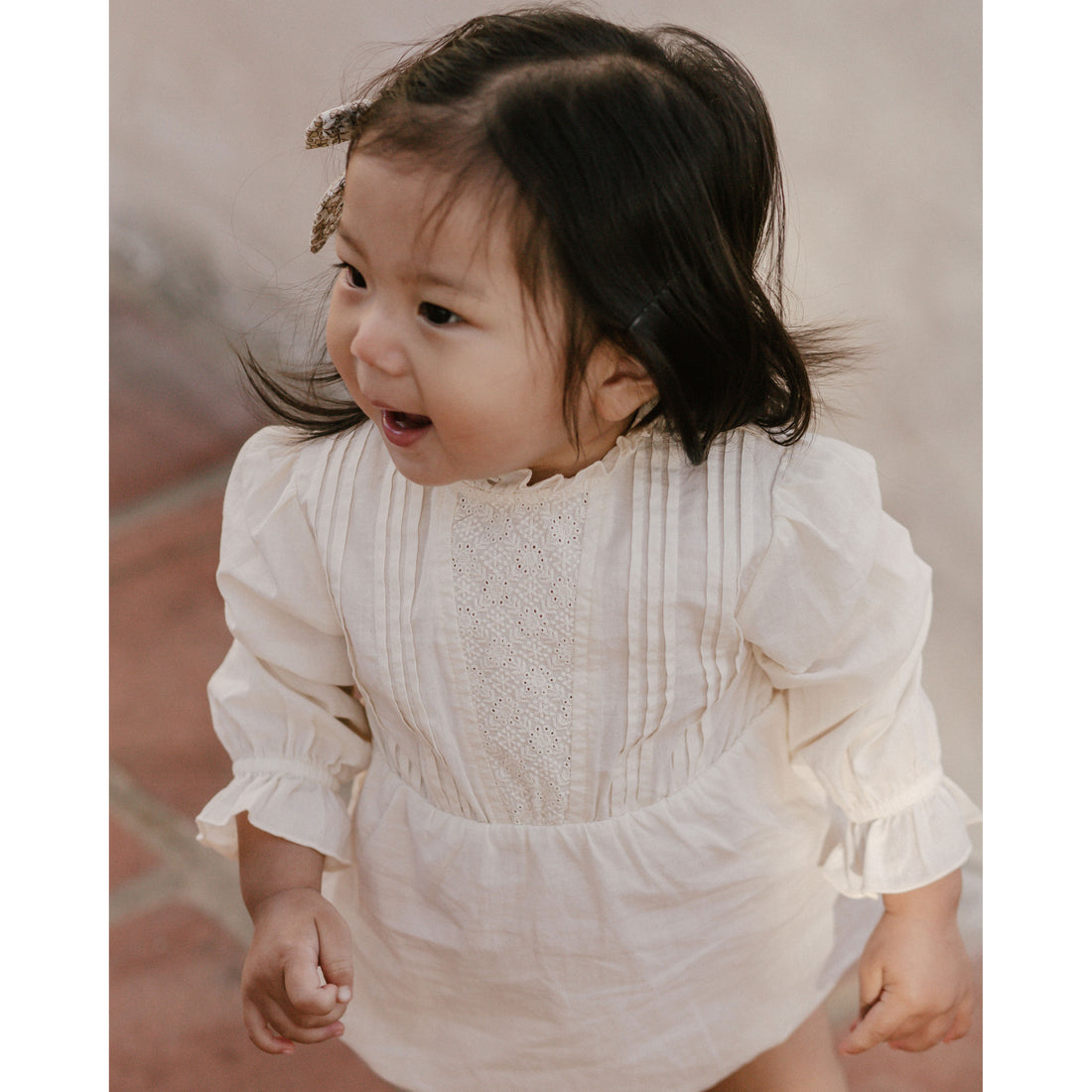 Noralee Sailor Bow | Soft Floral