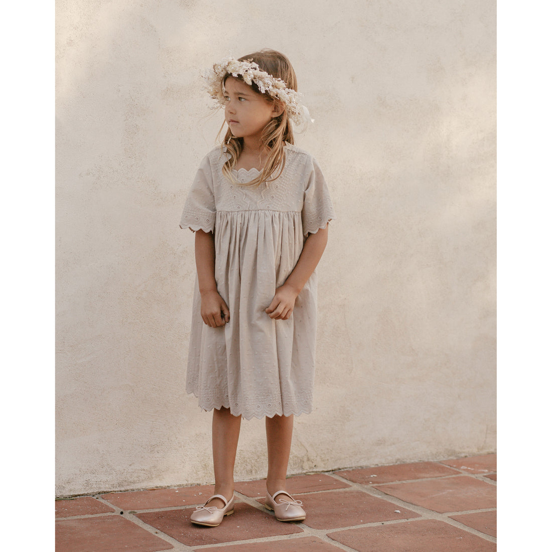 Noralee Floral Crown | Ivory