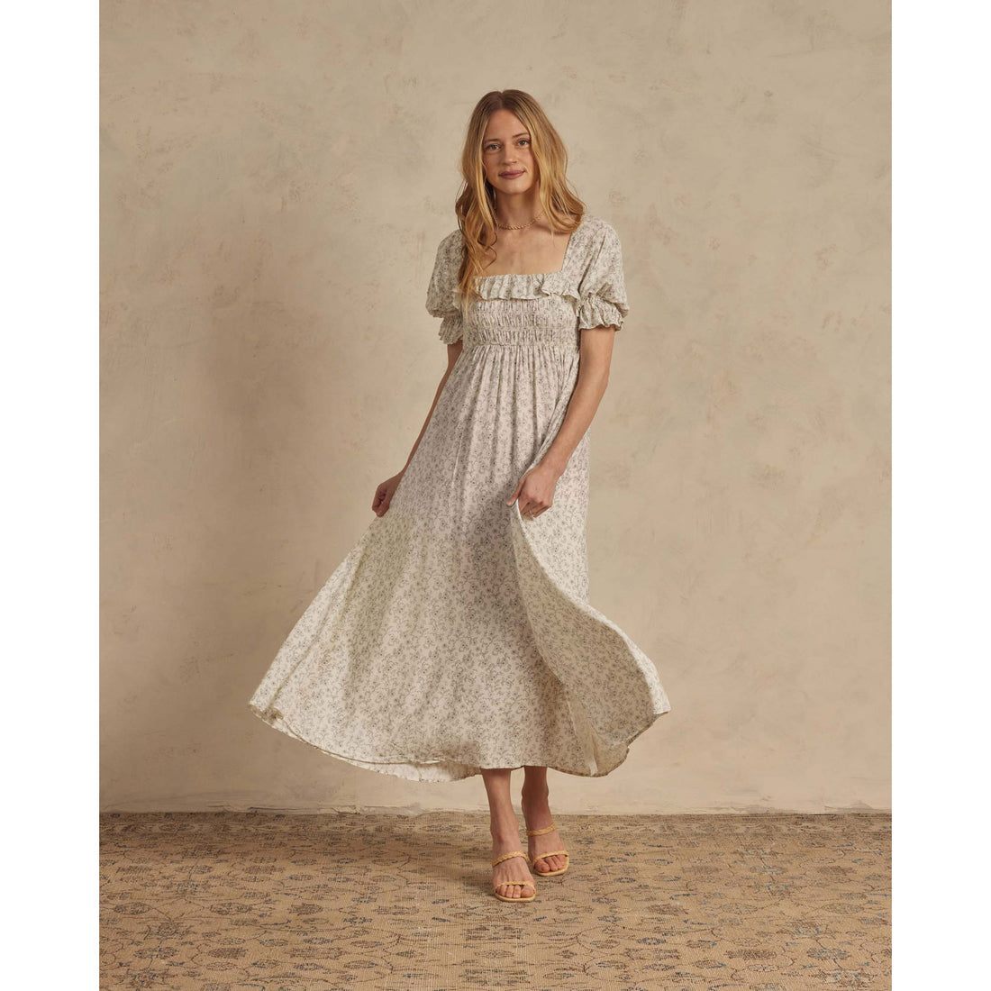 Noralee French Toile Birdie Womens Dress