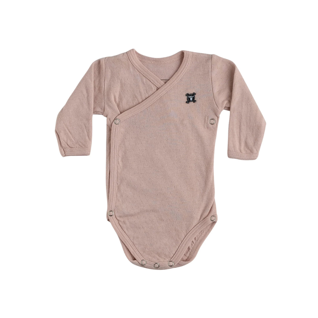 Nununu Powder Pink Soft Envelope Bodysuit