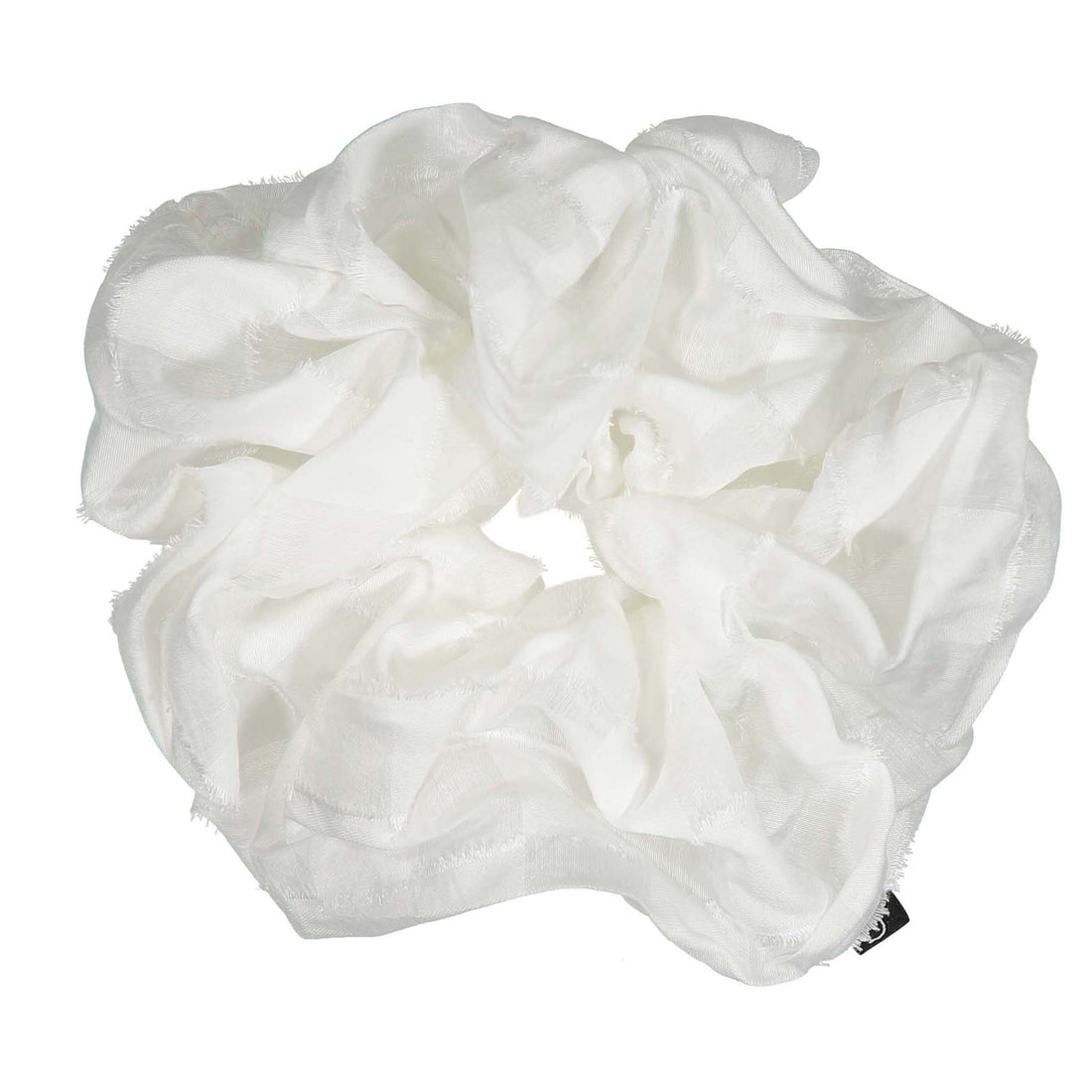 Knot Hairbands Occasion Scrunchie // White
