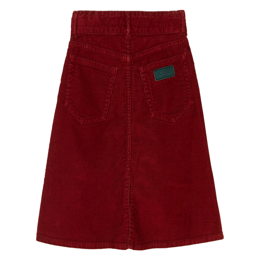 Finger in the Nose Burgundy Corduroy Skirt
