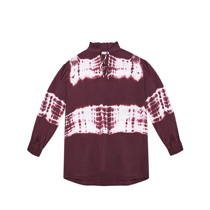 The New Society The Dye Plum Wine Olivia Dress