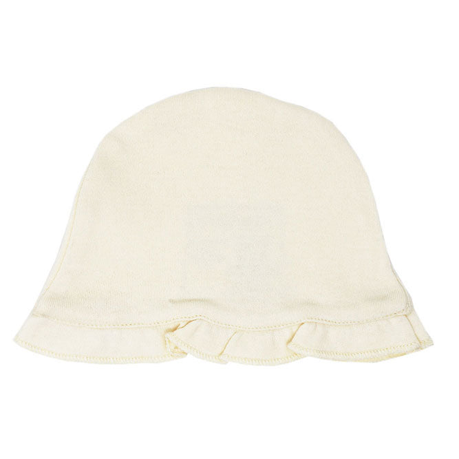 Lovedbaby Cream Ruffled Hat