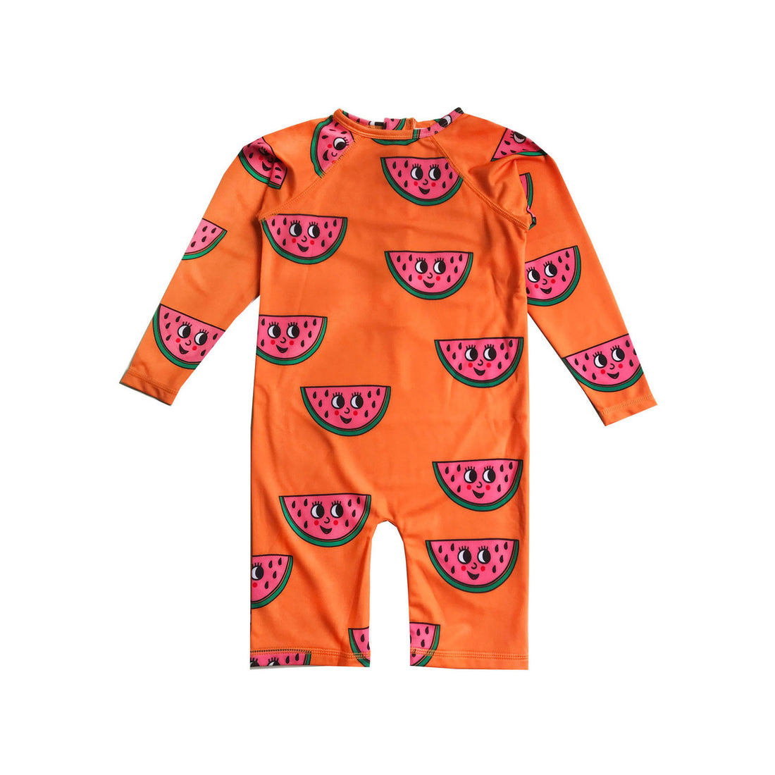 Hugo Loves Tiki Orange Watermelon Rashguard