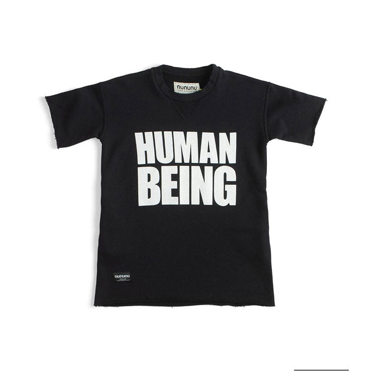 NUNUNU Black Only Human A Dress