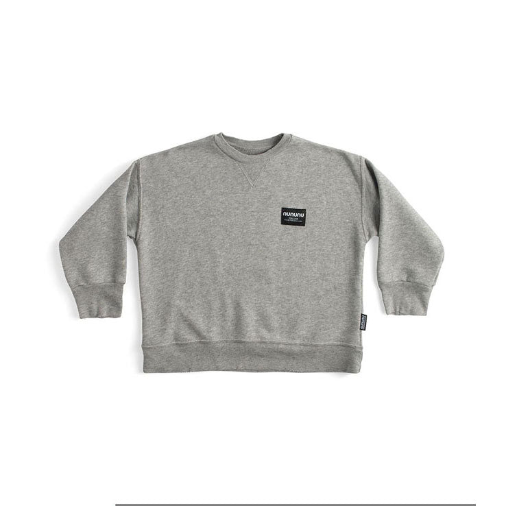 NUNUNU Heather Grey Original Sweatshirt