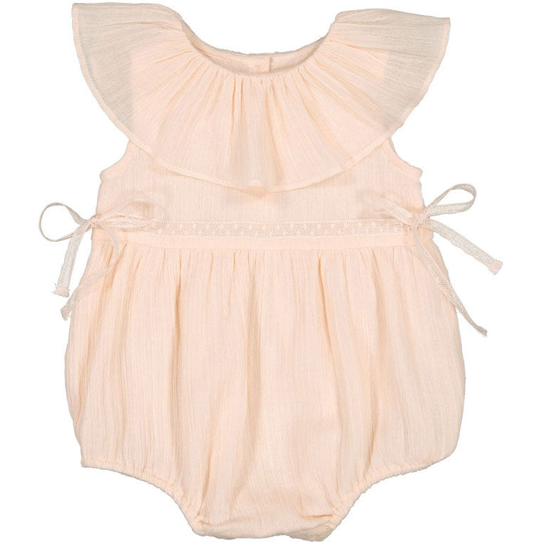 Louis Louise Light Pink Cotton Crepe Enchantee Overall