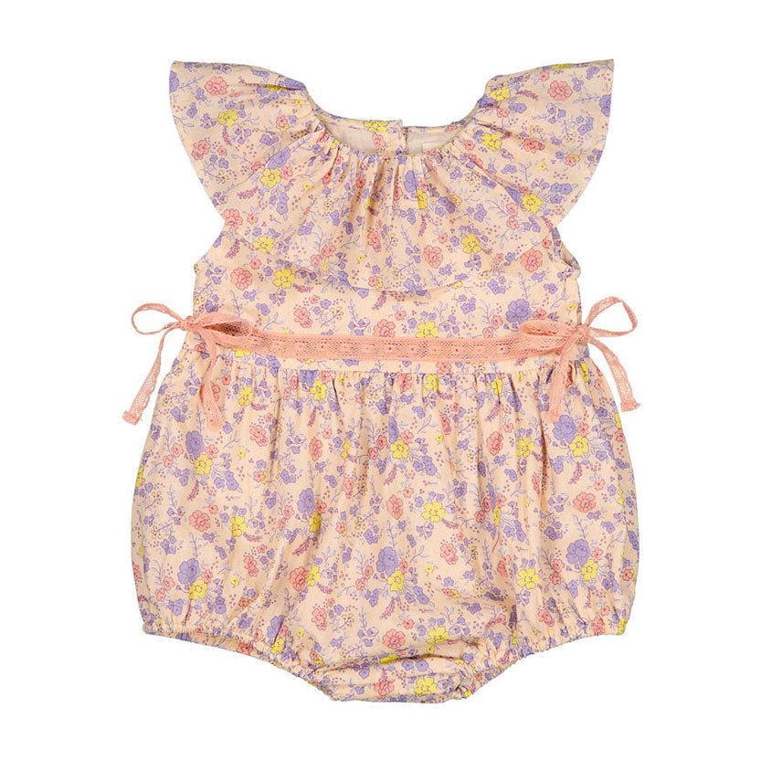 Louis Louise Mauve Enchantee Baby Overall