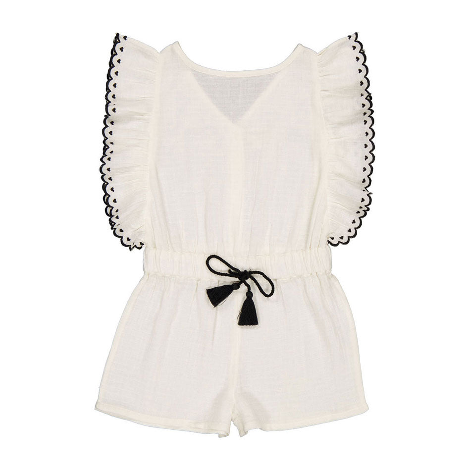 Louis Louise Vanilla Cotton Iris Jumpsuit