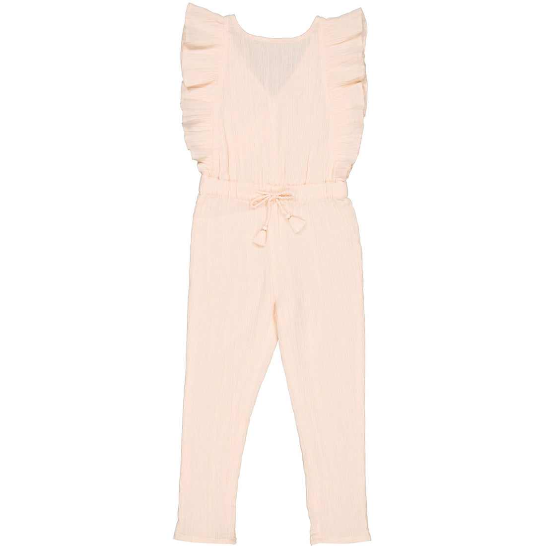 Louis Louise Light Pink Cotton Crepe Iris Overall