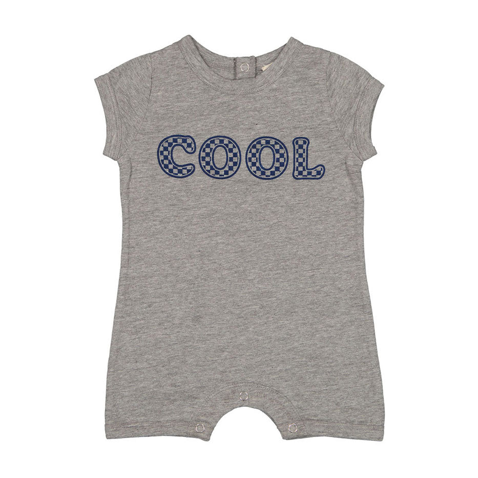 Louis Louise Marled Grey Toto Baby Overall