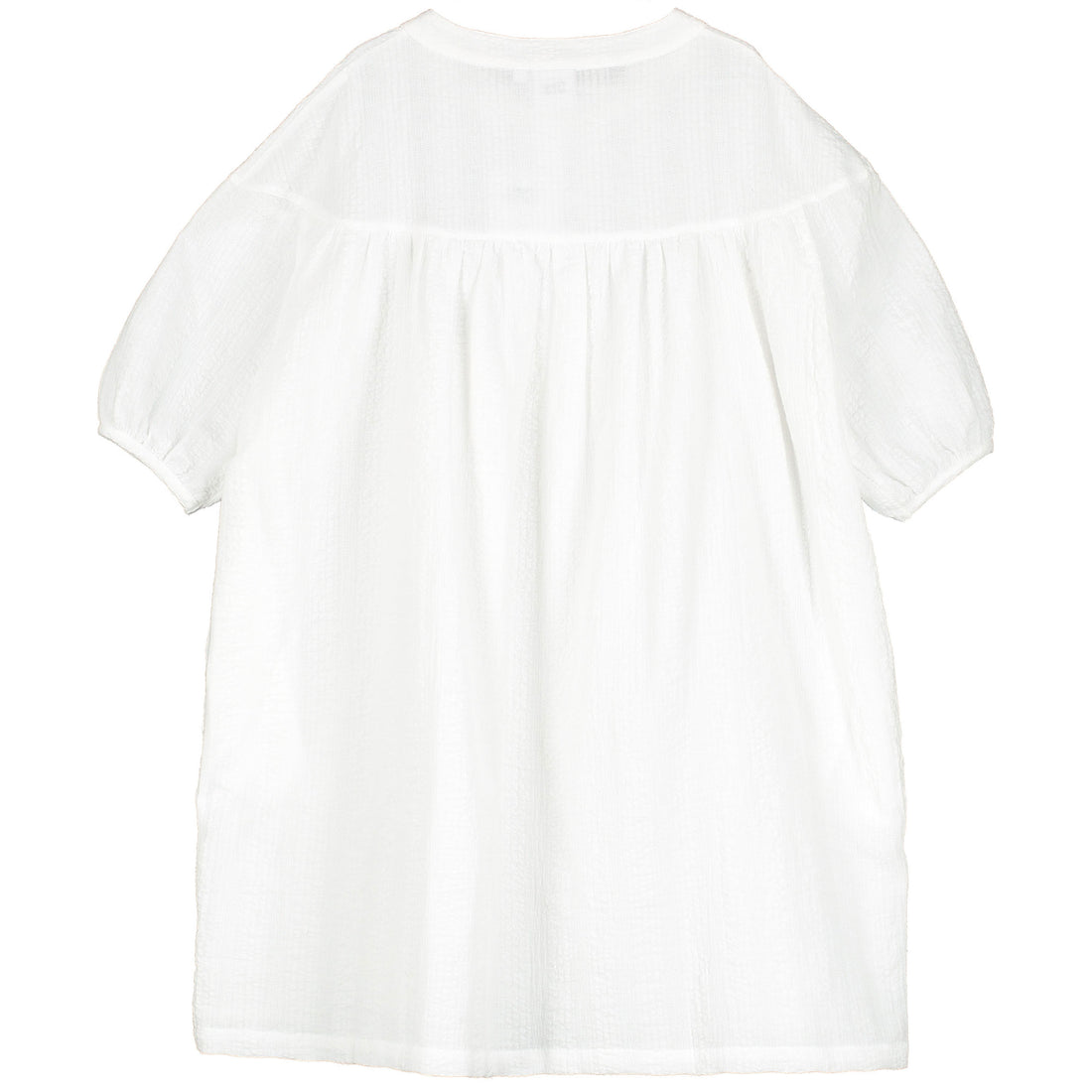 Beau Loves White Sunshine Oversized Smock Dress