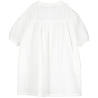 Beau Loves White Sunshine Oversized Smock Dress