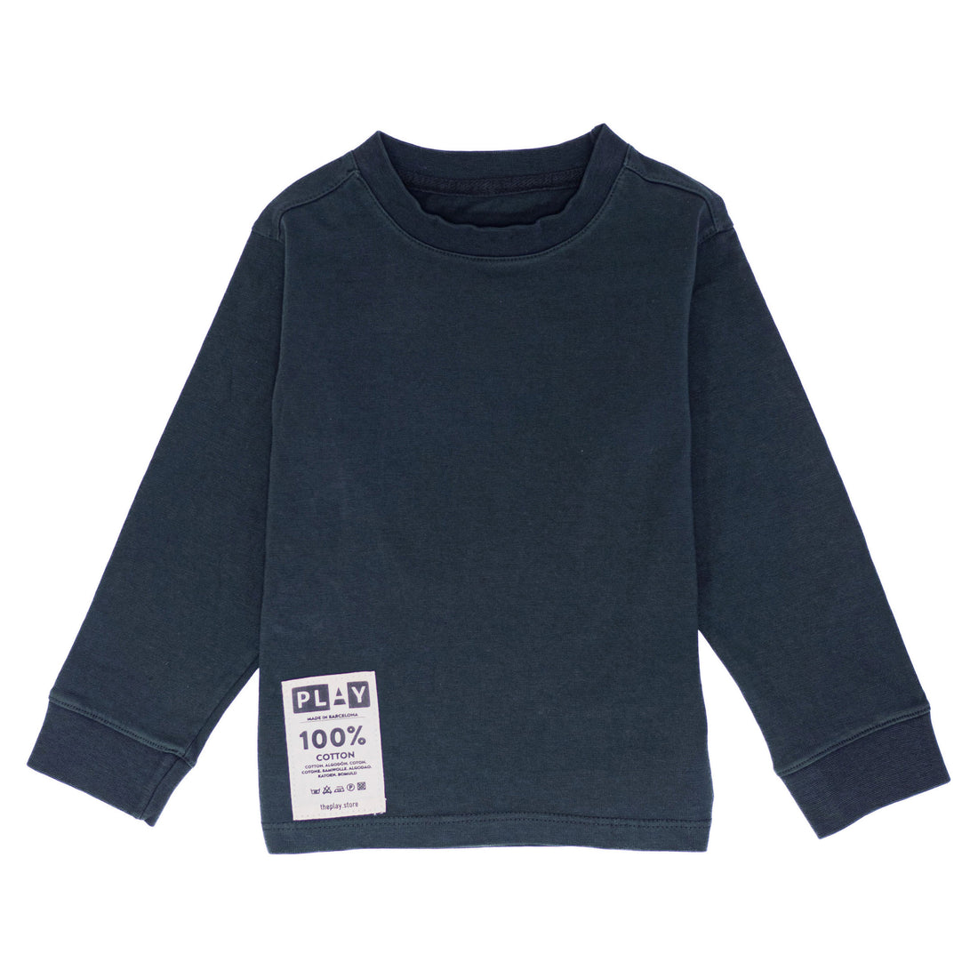 PLAY Navy All Weather Play L/S Tee
