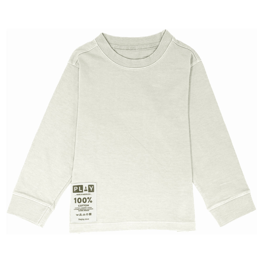 PLAY Ivy White All Weather Play L/S Tee