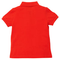 Paul Smith Bright Red Zebra Logo Polo