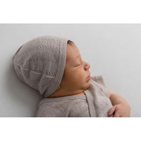 Lovedbaby Stone Organic Cotton Pointelle Hat