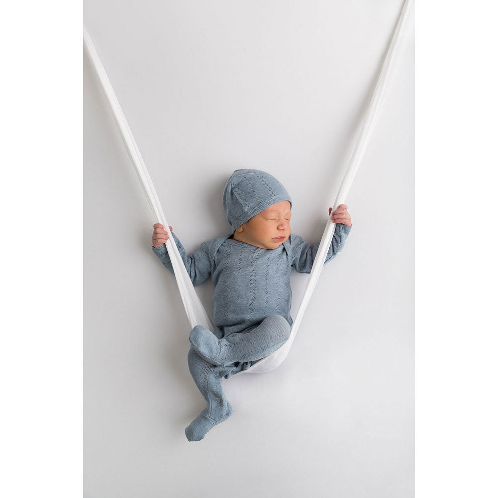 Lovedbaby Pool Organic Cotton Pointelle Footie