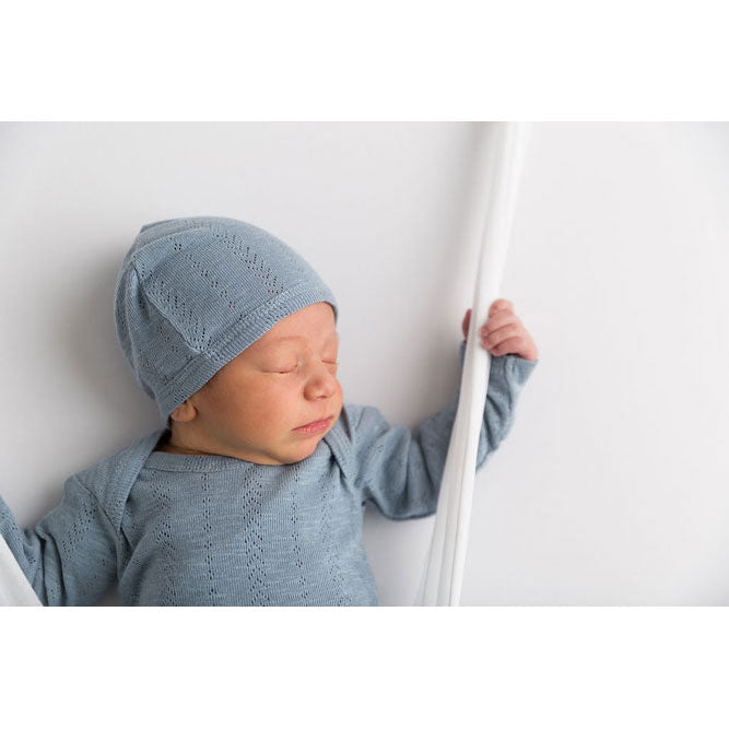 Lovedbaby Pool Organic Cotton Pointelle Footie
