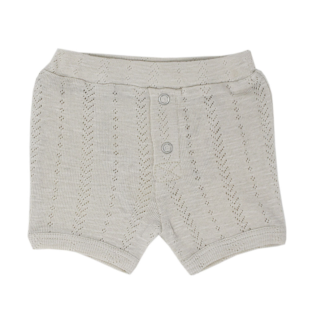 Lovedbaby Stone Pointelle Shorts