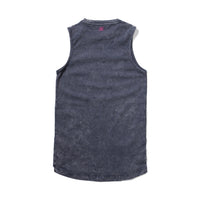 Munster Kids Washed Black Palm Heart Dress
