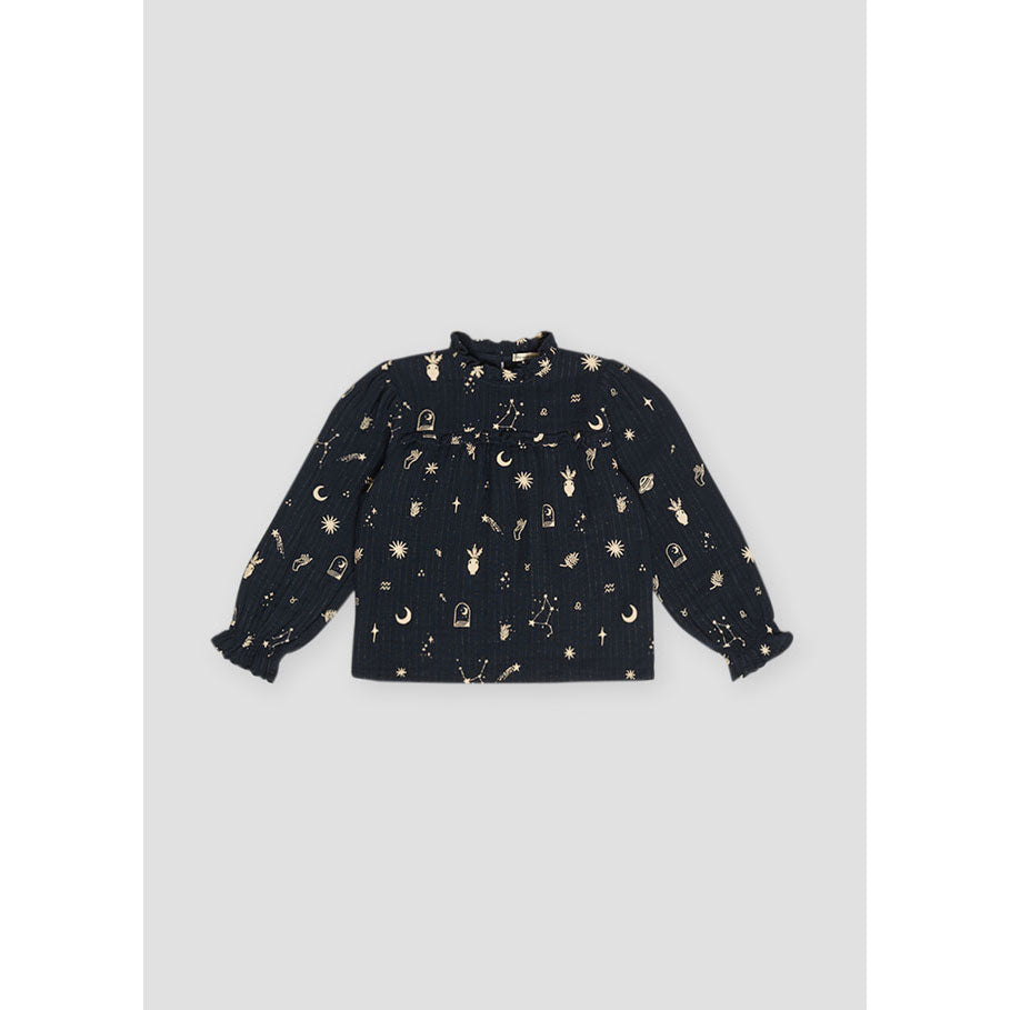 The New Society Cosmos Print Paola Blouse