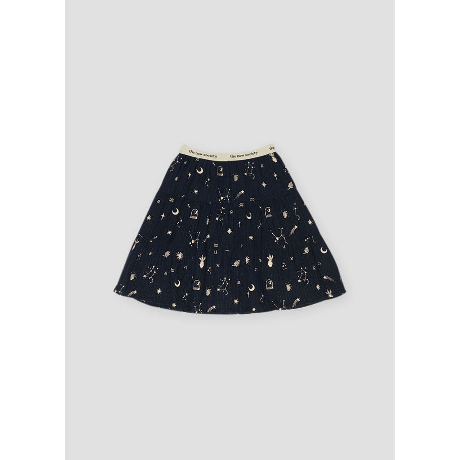 The New Society Cosmos Print Paola Skirt