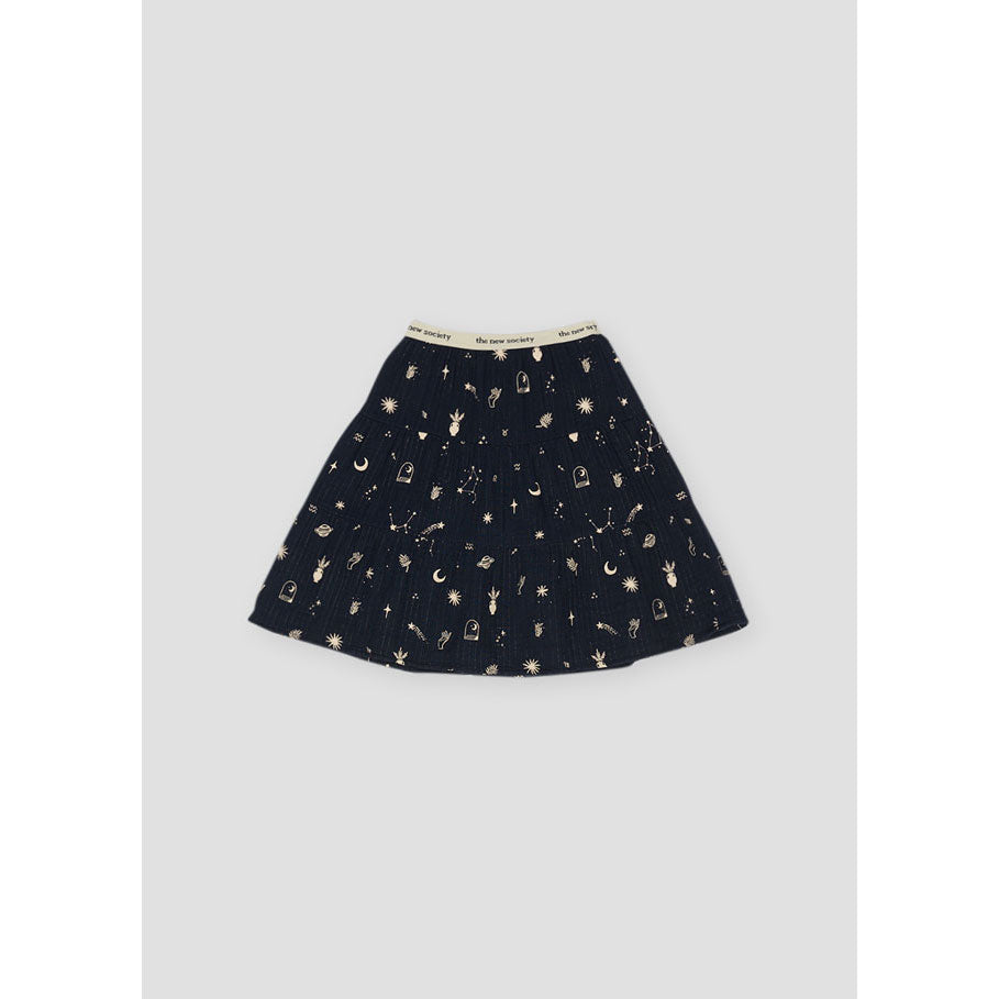 The New Society Cosmos Print Paola Skirt