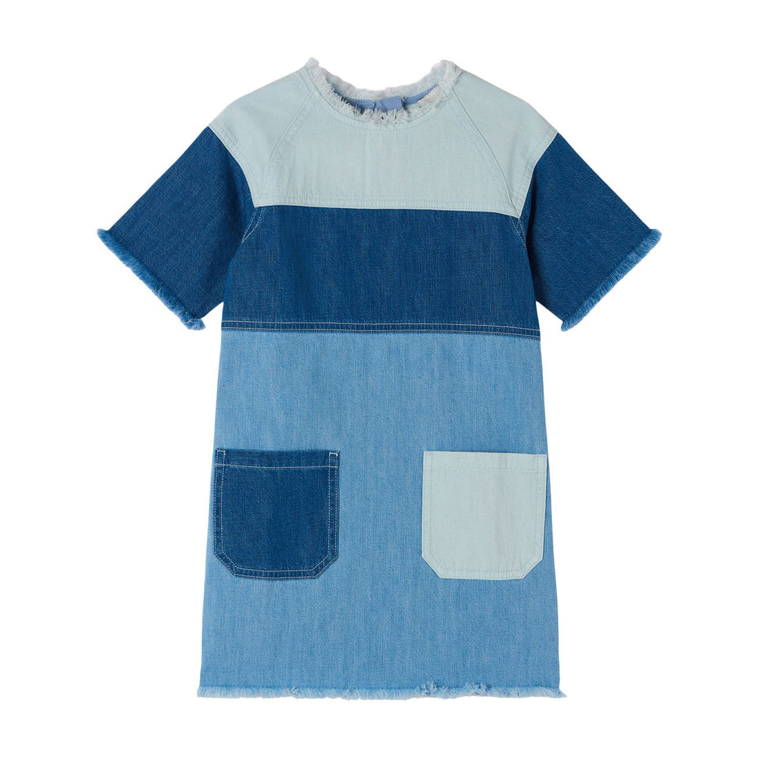 Stella McCartney Denim Patchwork Dress