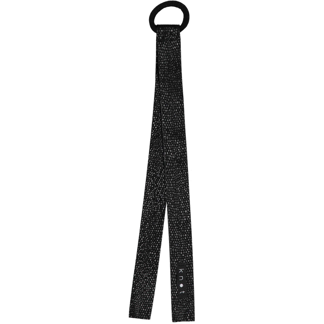 Knot Hairbands Pebble Hairtie // Black