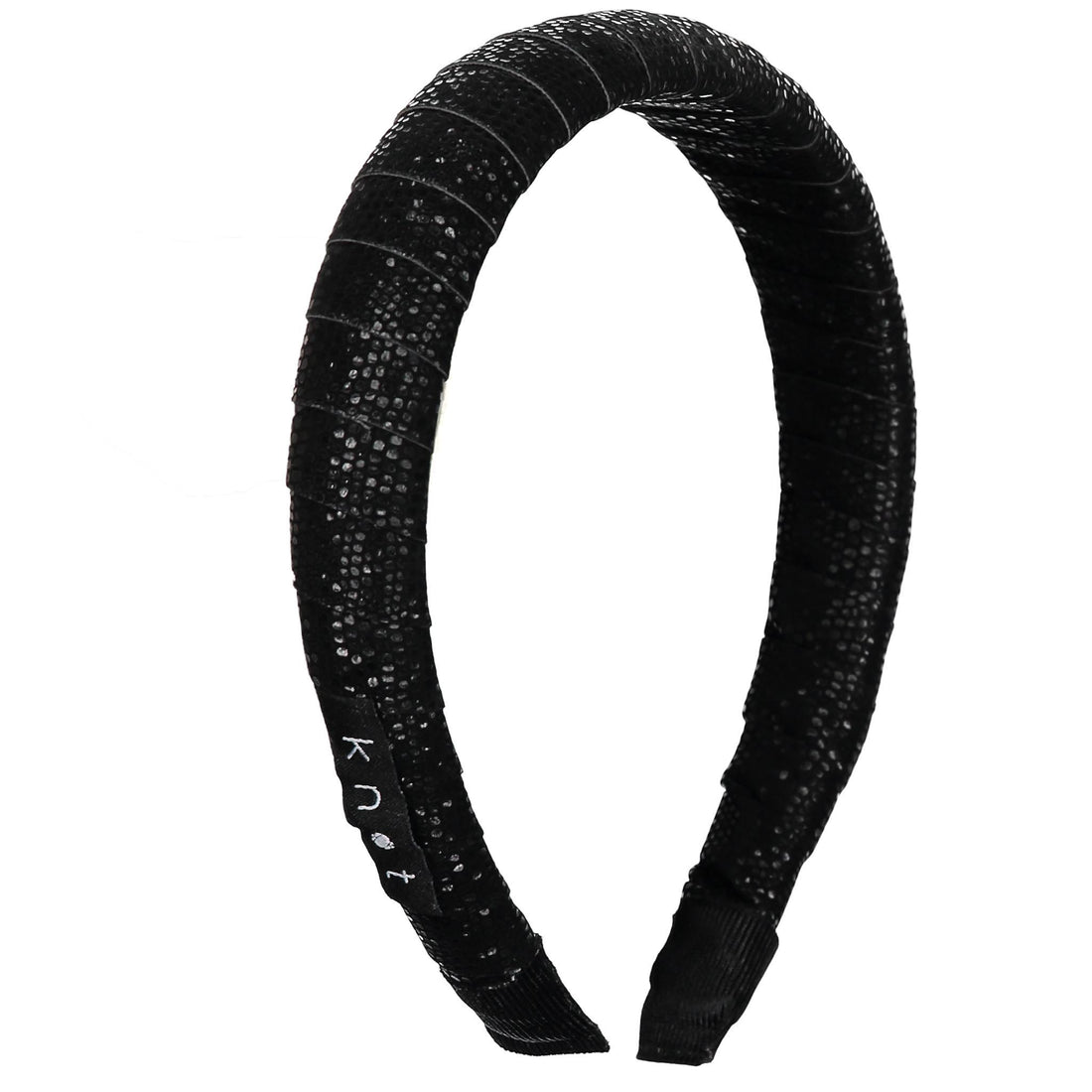 Knot Hairbands Pebble Headband // Black