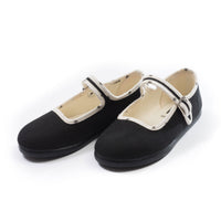 Bonton Black Star Piped Mary Janes