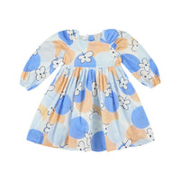 Morley Bleu Floral Penny Bubble Dress
