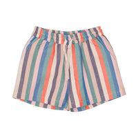 Caramel Multi Stripe Pepper Short