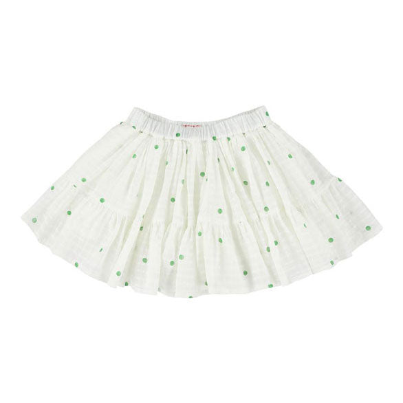 Morley Green Dot Peyton Ruffle Skirt
