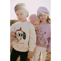Petite Hailey Ivy Dog Print Sweatshirts