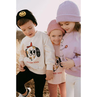 Petite Hailey Ivy Dog Print Sweatshirts