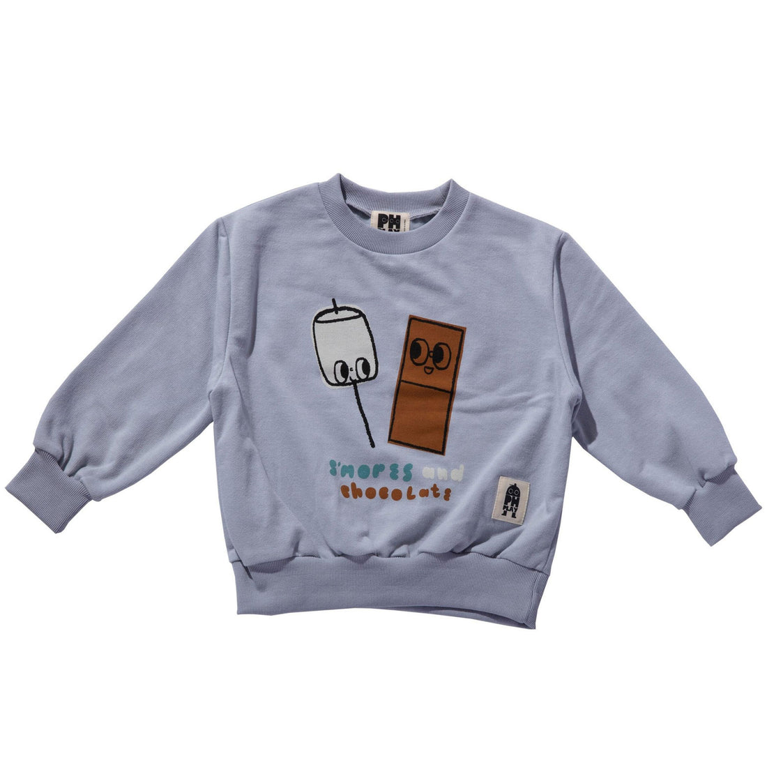 Petite Hailey Sky Choco Print Sweatshirts