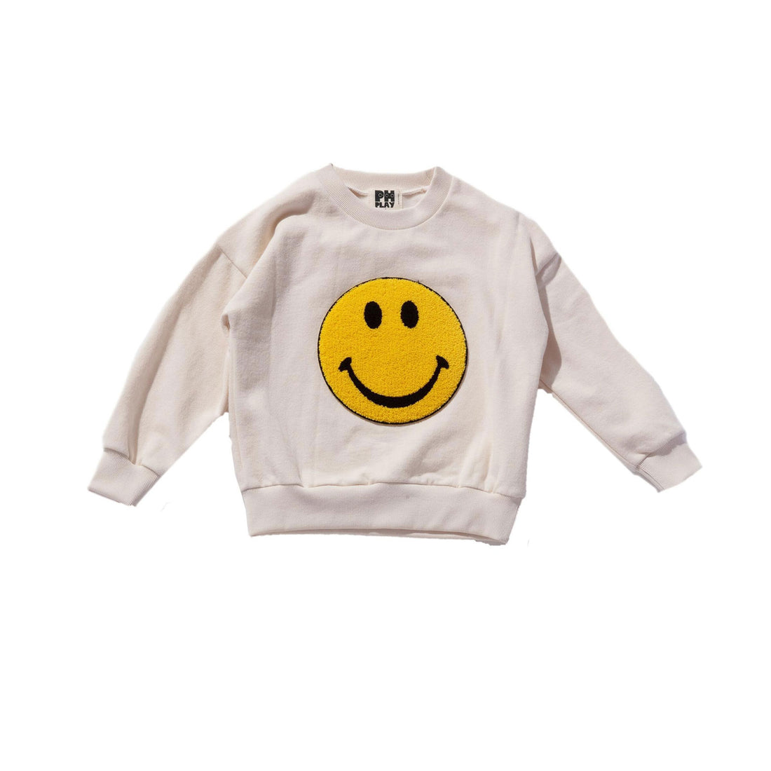 Petite Hailey Ivory Smile Sweatshirts