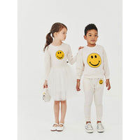Petite Hailey Ivory Smile Sweatshirts