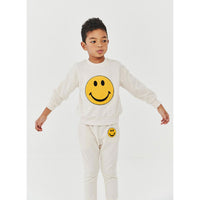 Petite Hailey Ivory Smile Sweatshirts