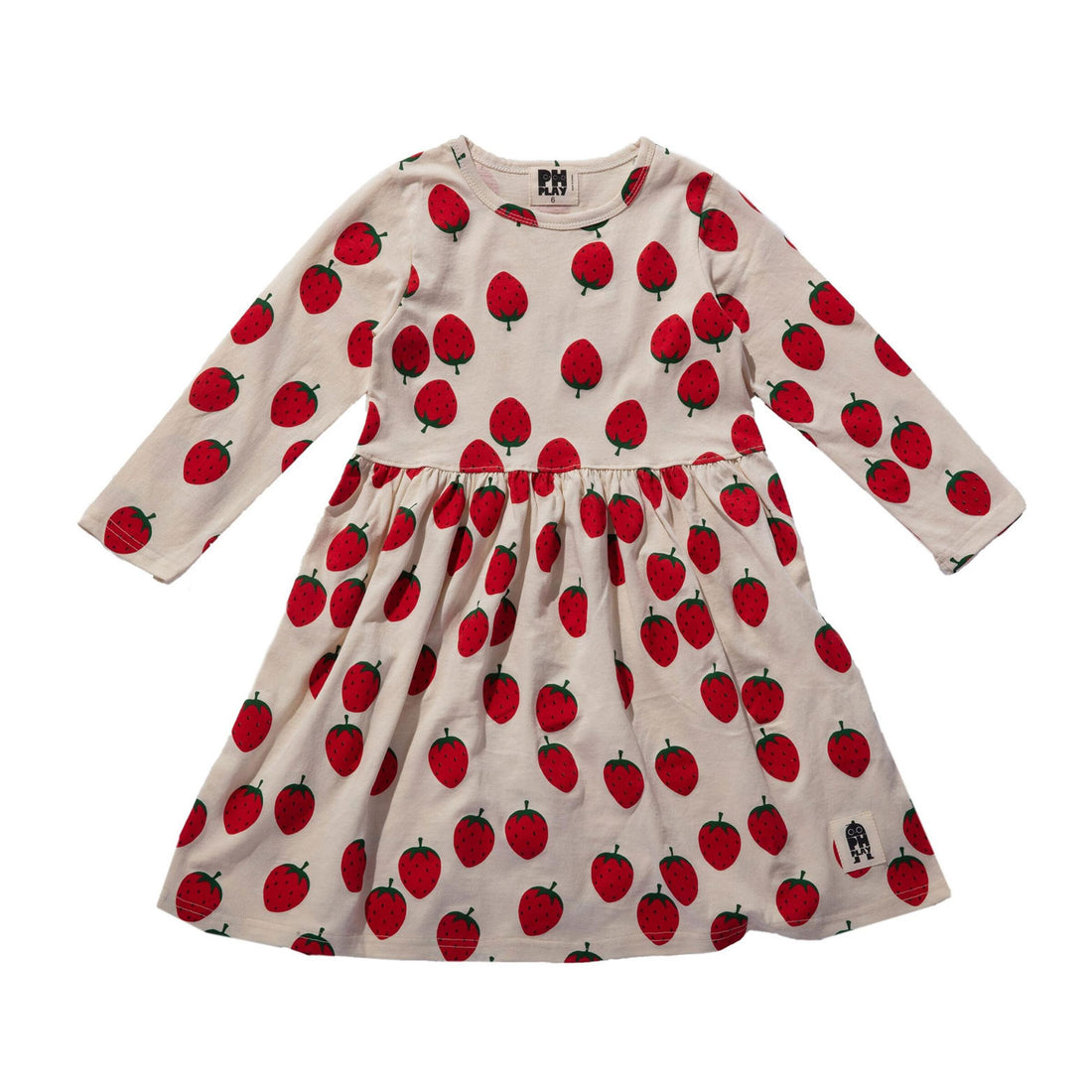 Petite Hailey Ivy Strawberries Play Dress