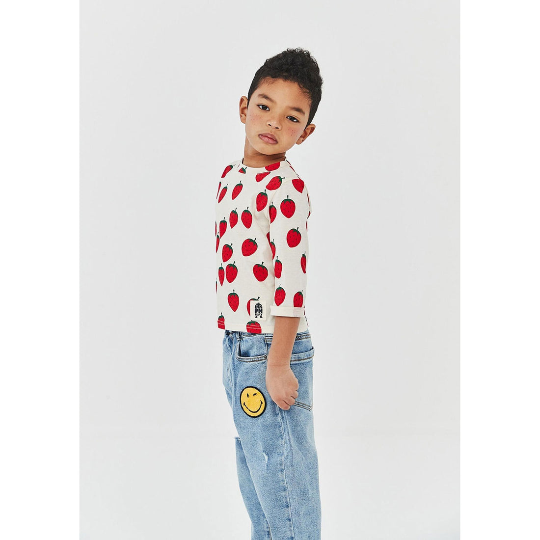 Petite Hailey Ivy Strawberries Longsleeve Tshirts