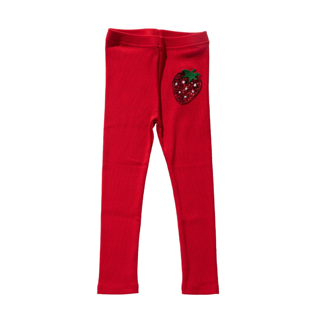 Petite Hailey Red Patch Leggings